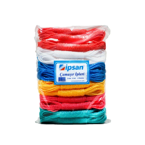 Çamaşır İpi Naylon 3mm - 8mt - Resim 3