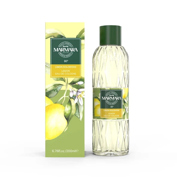 Marmara Beauty Kolonya 400ml Limon Kutulu ürün görseli 1