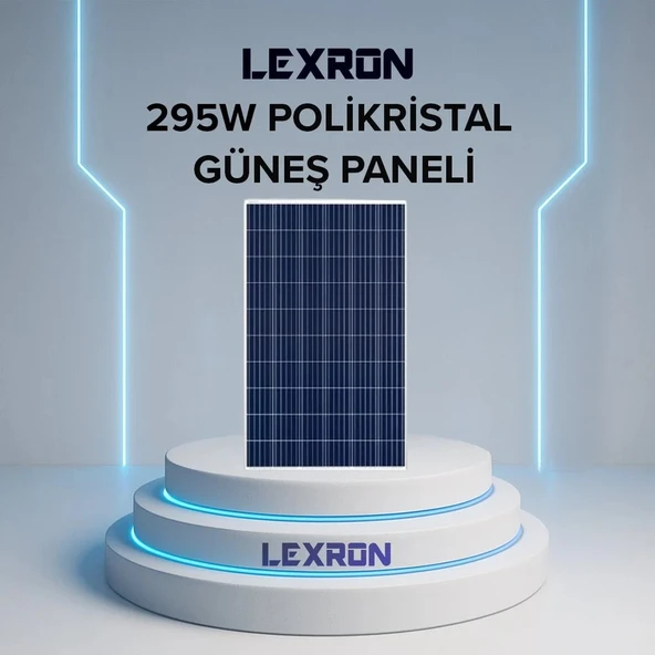 LEXRON 295W Polikristal Güneş Paneli ürün görseli 1