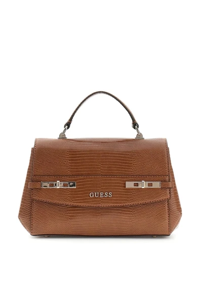 Guess Melinda Üstten Saplı Kapaklı Kadın Kahverengi Omuz Çantası HWKL9933200-COG ürün görseli 1