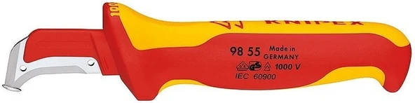 KNIPEX Kablo İzole Sıyırma Bıcağı 180 mm (9855) ürün görseli 1