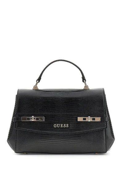 Guess Melinda Üstten Saplı Kapaklı Kadın Siyah Omuz Çantası HWKL9933200-BLA ürün görseli 1