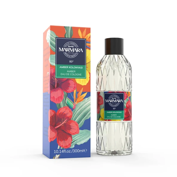 Marmara Beauty Kolonya 300ml Amber Kutulu ürün görseli 1
