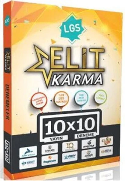Paraf Yayınları LGS Elit Karma 10 x 10 Deneme ürün görseli 1