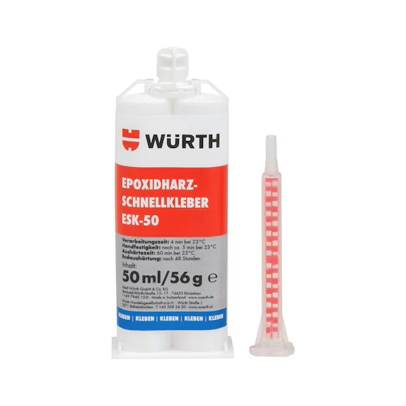 WÜRTH Çift Komponentli Epoksi Reçine Hızlı Yapıştırıcı 50ML ürün görseli 1
