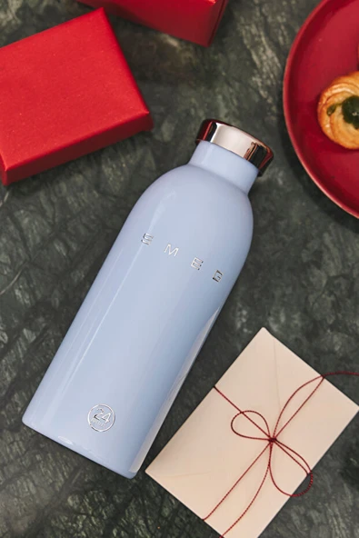 PTTAVM: smeg x 24BOTTLES Clima Bottle Pastel Yeşil Termos 500 ml