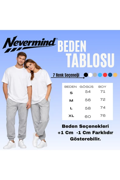 Unisex Tişört Smile Baskılı Basic Oversize Günlük Rahat %100 - Resim 9