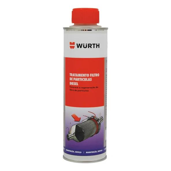 WÜRTH Dizel Partikül Filtre Temizleyici-Koruyucu 300ML - Motor Performansını Artıran Çözüm ürün görseli 1