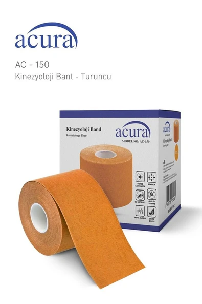 Acura Kinesio Bant Ten Ac150 5x5 ürün görseli 1