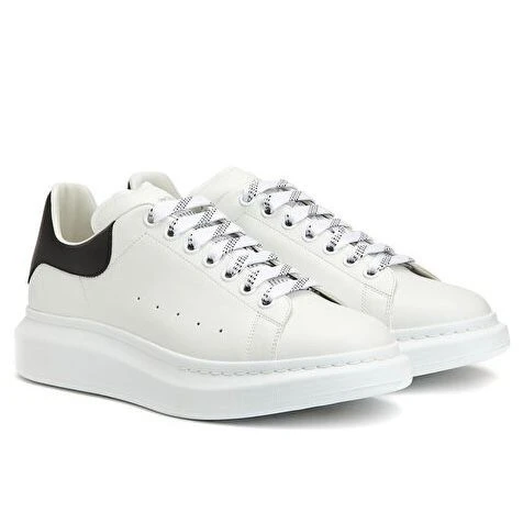 Alexander McQueen White Black Unisex Spor Ayakkabı ürün görseli 1
