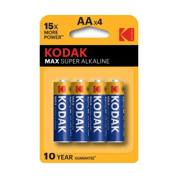 Kodak Max 4 Adet Alkalin Kalem Pil ürün görseli 1