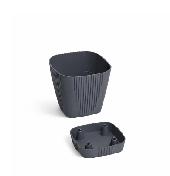 Omnipazar SO-ZB03 Zambak Dekoratif Plastik Saksı 3.4 Litre No:3 - Resim 9