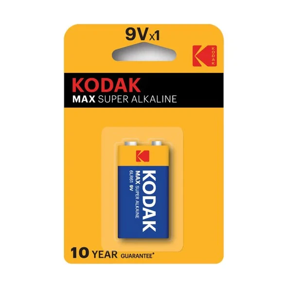 Kodak Max 1 Adet Alkalin 9 Volt Pil ürün görseli 1