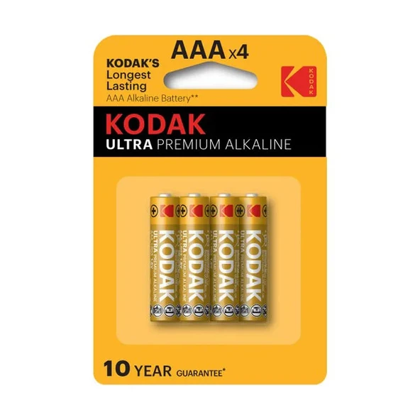 Kodak Ultra Premium Ince Pil 4 Adet ürün görseli 1