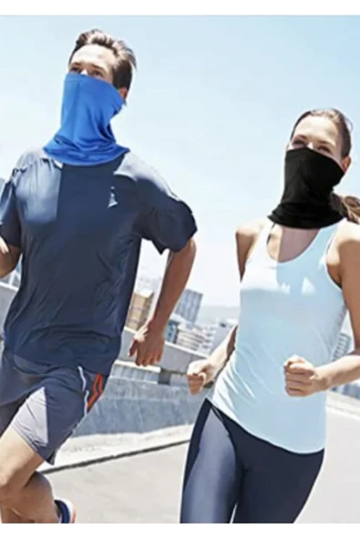 3 Adet Kadın Çok Fonksiyonlu Bandana (karışık Renkler) ürün görseli 1