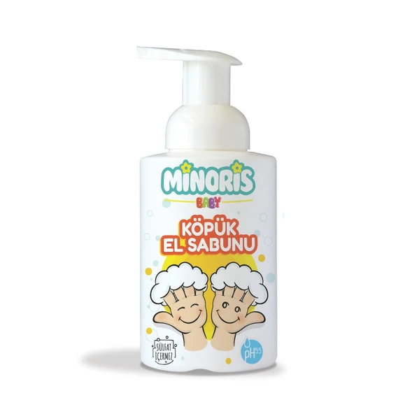 Minoris Baby Organik Köpük El Sabunu 300 ml ürün görseli 1