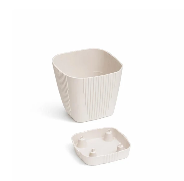 Omnipazar SO-ZB03 Zambak Dekoratif Plastik Saksı 3.4 Litre No:3 - Resim 4