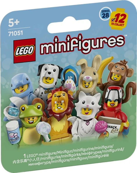 LEGO Minifigures 71051 Series 28 : Gizemli Paket (1 Adet) ürün görseli 1