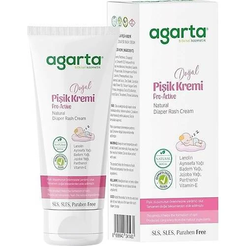 Agarta Doğal Pişik Kremi 100 ml ürün görseli 1