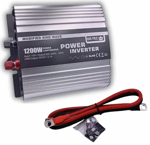 ORTEC SOLAR 12V 1200WATT MODİFİYE SİNÜS İNVERTER ürün görseli 1