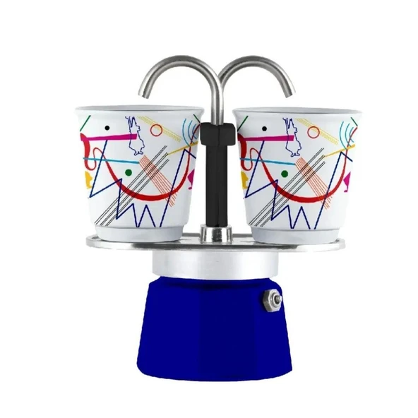Bialetti Mini Express Mokapot Kandinsky
+ 2 Espresso Fincanı ürün görseli 1