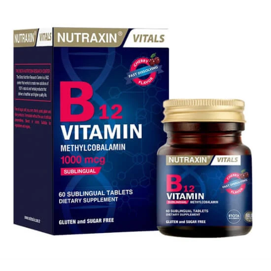 Nutraxin B12 Vitamin 60 Tablet ürün görseli 1