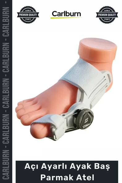 #Atel Hallux Valgus Ortopedik Gece Gündüz Bunion Koruma Destek Açı Ayarlı Ayak Baş Parmak Atel ürün görseli 1