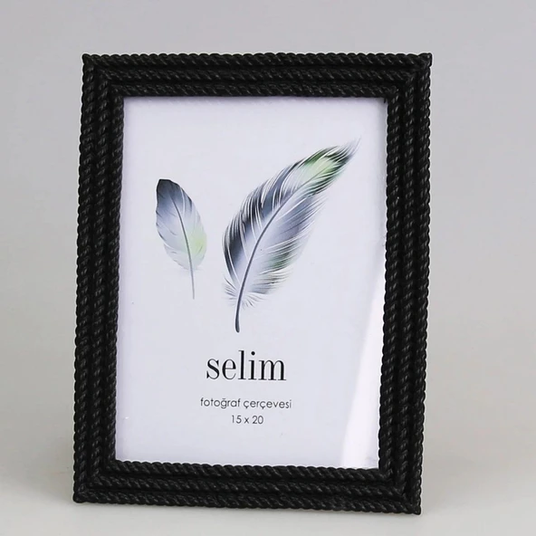 Selim Dekor Elise 15x20 Çerçeve Siyah ürün görseli 1