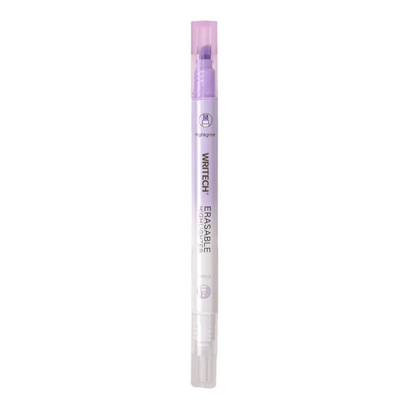 WRITECH FOSFORLU KALEM W-822 SILINEBILIR N.MOR ürün görseli 1