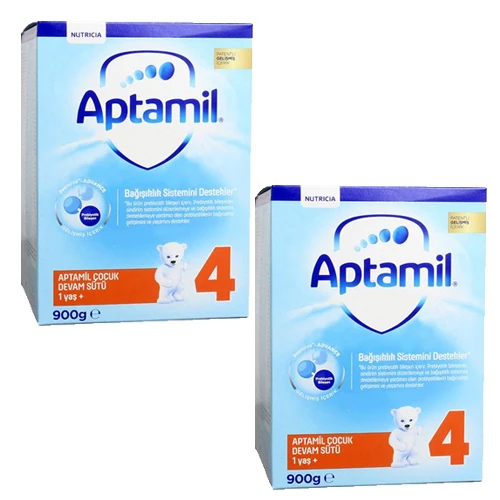Aptamil 4 Bebek Maması 1 Yaş 900 Gram 2 Adet ürün görseli 1