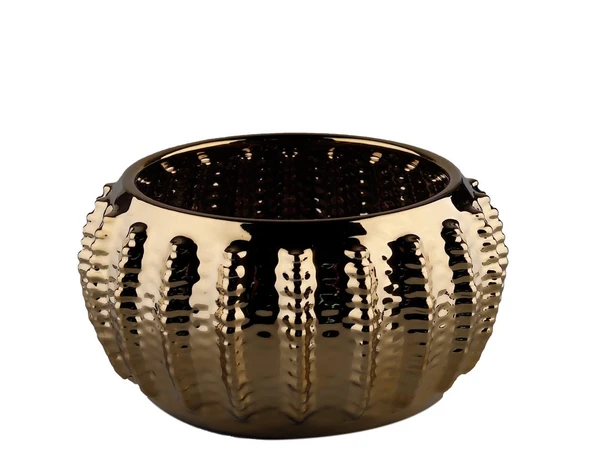Lucky Art Gold Düğmeli Çiçeklik 20 cm ürün görseli 1