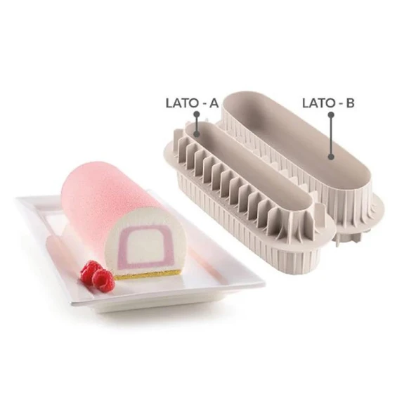 Silikomart Inserto Buche Silikon Pasta Kalıbı - Resim 6