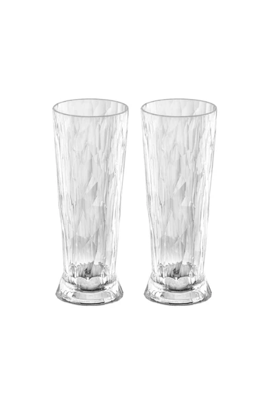 Koziol Superglass 500 Ml Şeffaf 2li Set ürün görseli 1