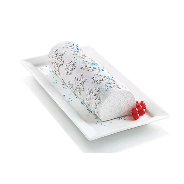 Silikomart Frozen Buche-Set Silikon Yuvarlak Pasta Kalıbı ürün görseli 1