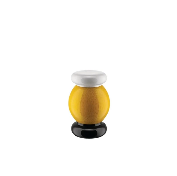 Alessi Values Tuz Karabiber Öğütücü Sarı 7x7x11 cm ürün görseli 1