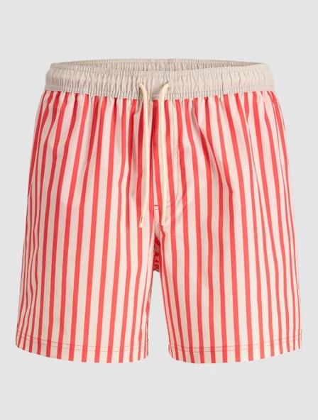 JACK JONES Erkek Çizgili Deniz Şortu 12291511 ürün görseli 1