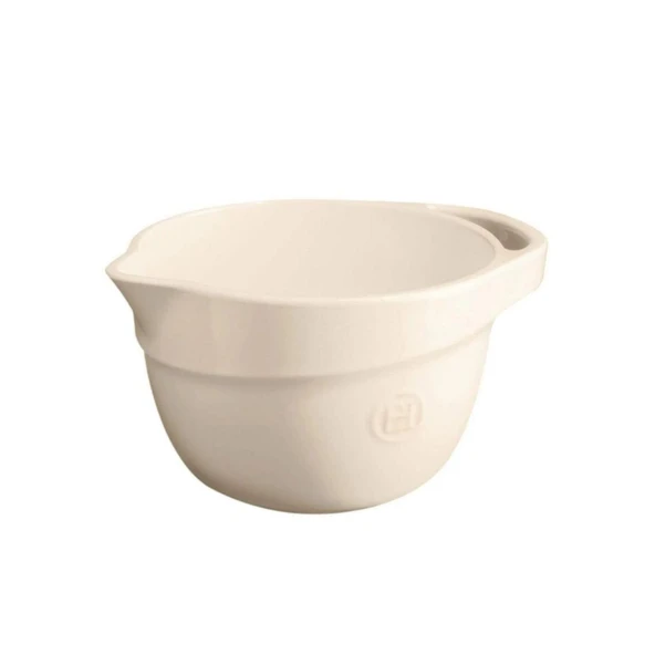 Emile Henry Karıştırma Kabı Yuvarlak 3.5 Lt Ekru/Clay ürün görseli 1