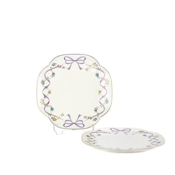 Mikasa Moor Romantic Charm 2li Tatlı Tabağı 19cm ürün görseli 1