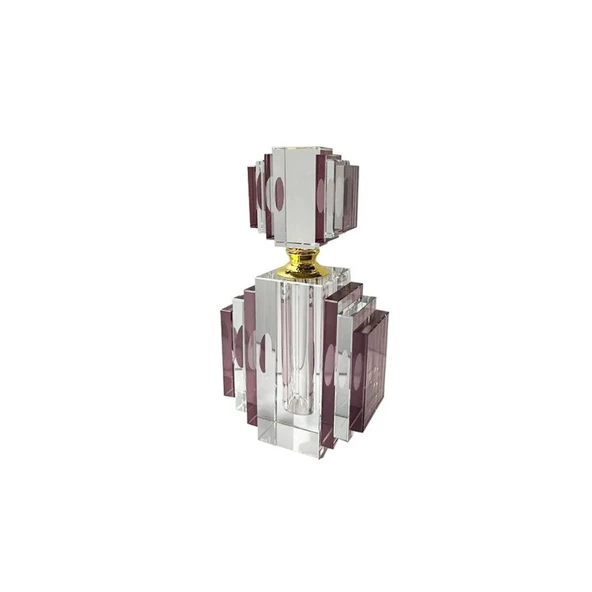 Lucky Art Kristal Bordo By Şişe 10x5x20 Cm ürün görseli 1