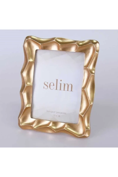 Selim Dekor Telles 13x18 Çerçeve Altın ürün görseli 1
