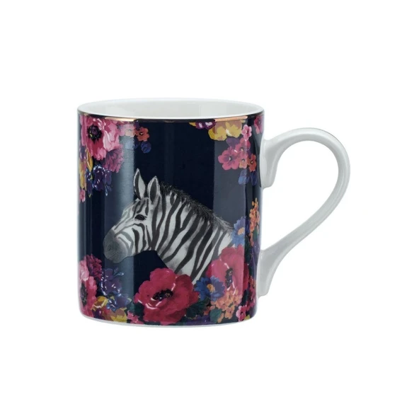 Mikasa Wild At Heart Fine China 280 ml Kupa Zebra ürün görseli 1