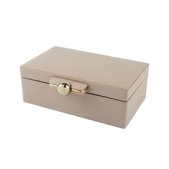 Mikasa Moor Rex Pembe deri Gold Kulplu Kutu 27x20x9cm ürün görseli 1