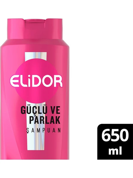 Elidor Şampuan 650 ml Güçlü & Parlaklık ürün görseli 1
