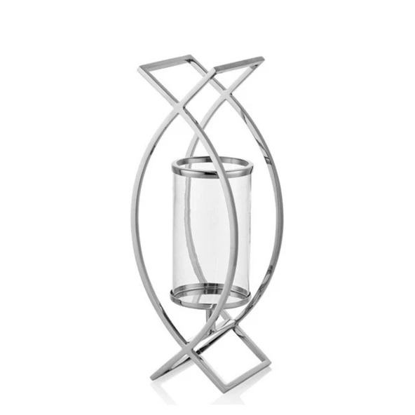 La Medore Parabolas Nıckel Large Lantern 19xl 3x50 Cm ürün görseli 1