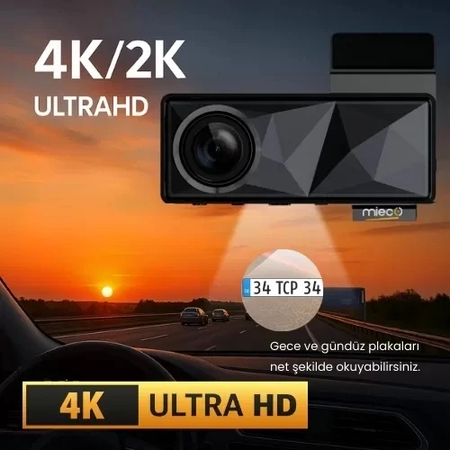 Mieco A11 Ön ve Arka Araç Kamerası Seti - Resim 7