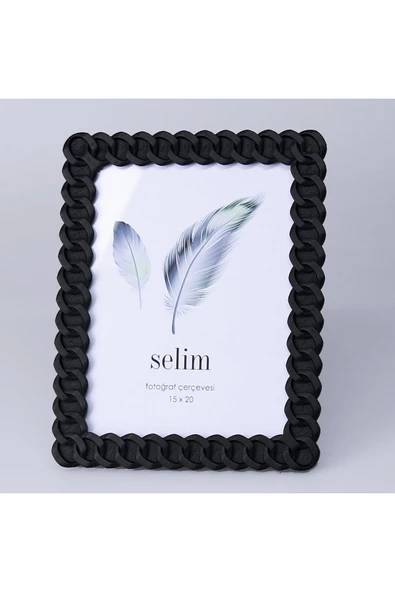 Selim Dekor Florence 15x20 Çerçeve Siyah ürün görseli 1