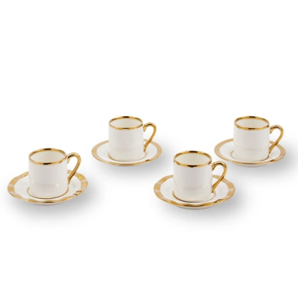 Pols Potten Espresso Cups Golden Finds set 4 ürün görseli 1