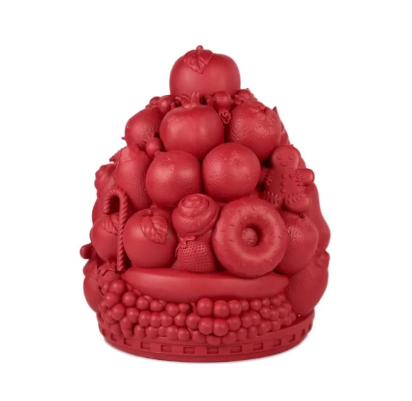 Baci Milano Le Rouge Meyve Sepet Reçine Kırmızı 24x28 cm ürün görseli 1