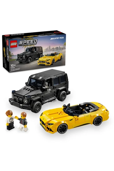 LEGO® Speed Champions Mercedes-AMG G 63 ve Mercedes-AMG SL 63 76924 – 10+ Oyuncak Yapım Seti (808P) ürün görseli 1