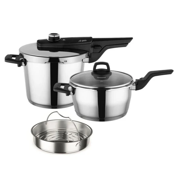 Aryıldız Easy Quick Kanka Düdüklü Set 6 + 4 Lt ürün görseli 1